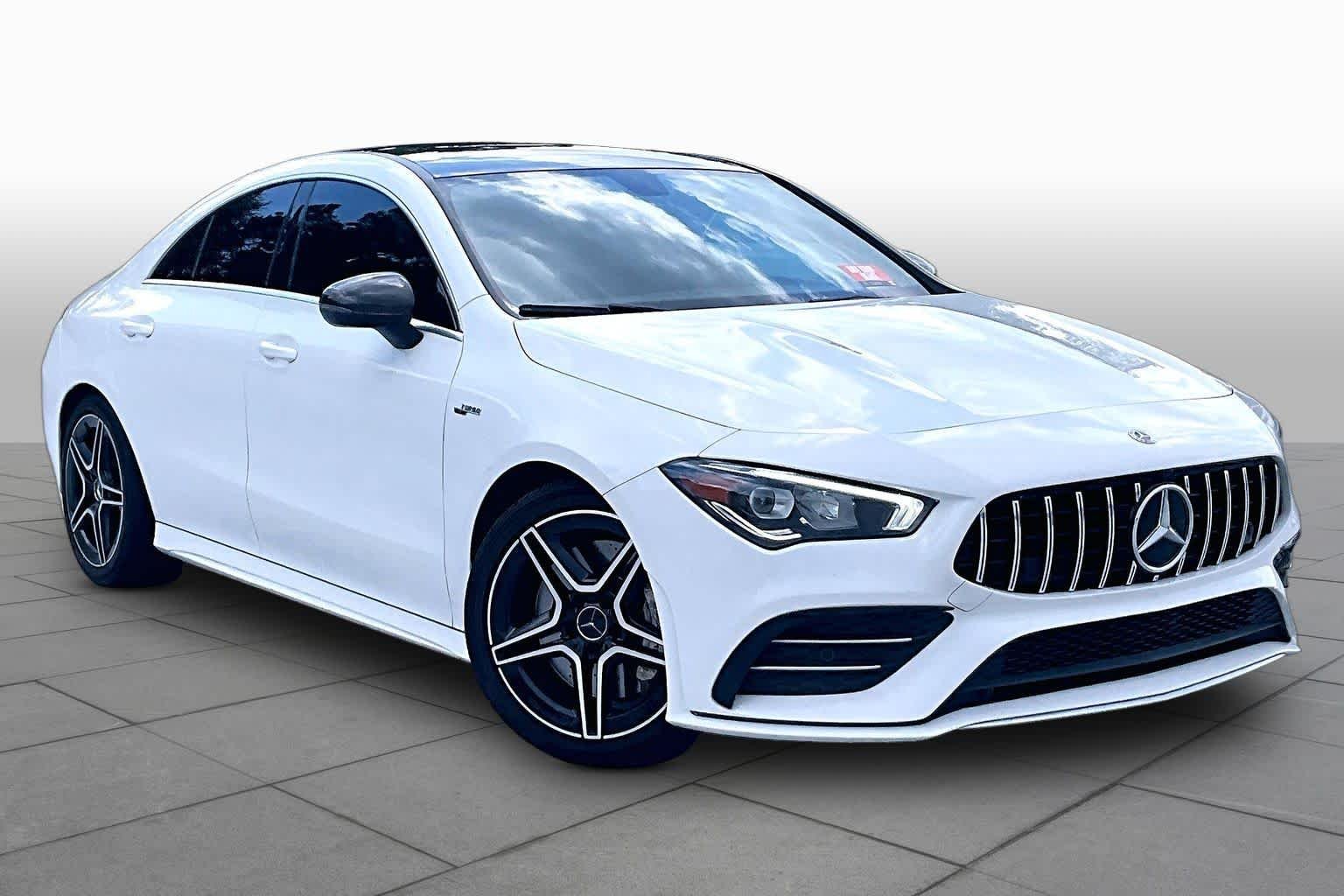 Used 2022 Polar White Mercedes-Benz AMG® CLA 35 image 3