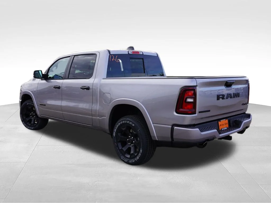 New 2026 Billet Silver Metallic Clear-Coat Exterior Paint RAM Big Horn image 5