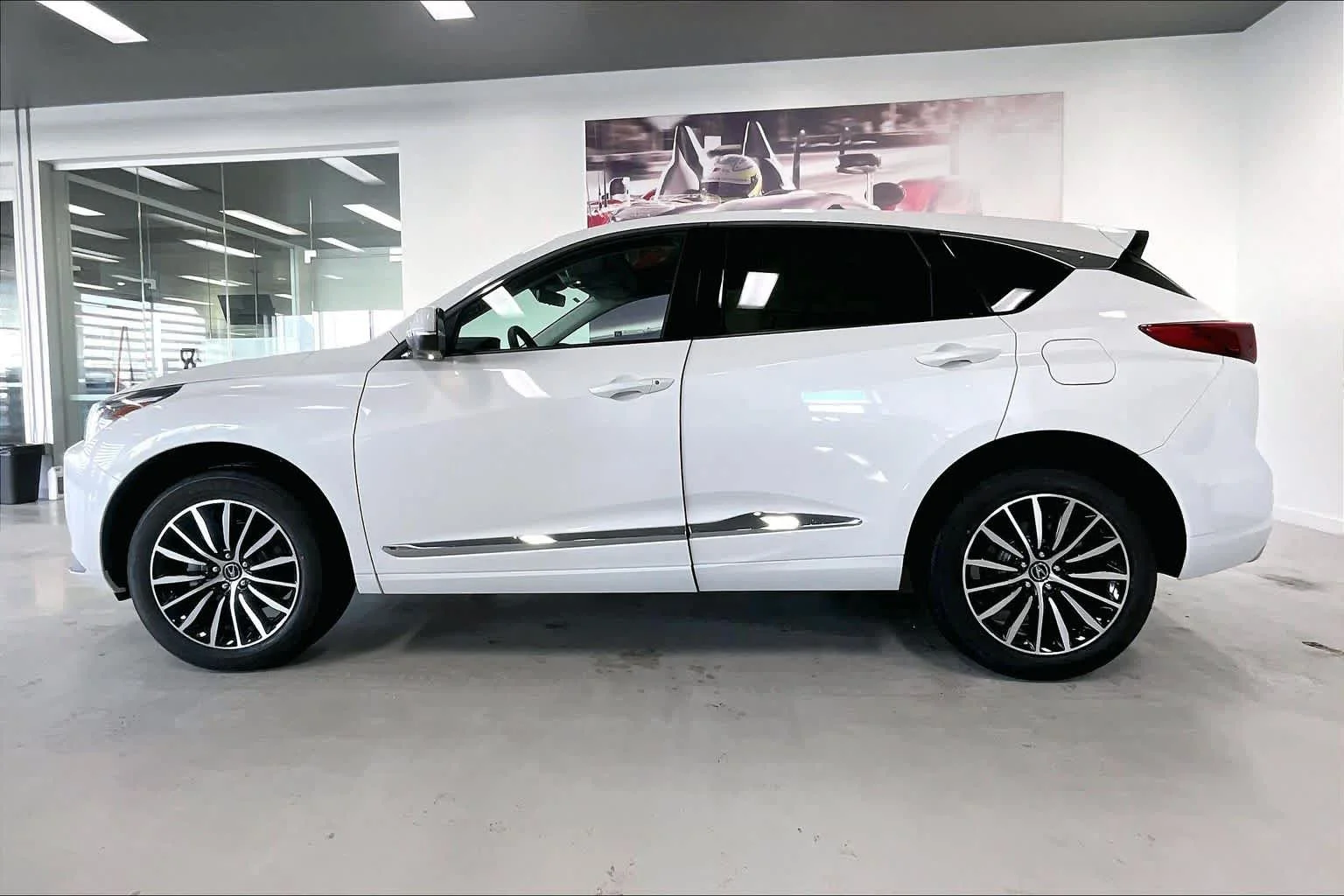 New 2026 Platinum White Pearl Acura w/Advance Package image 3