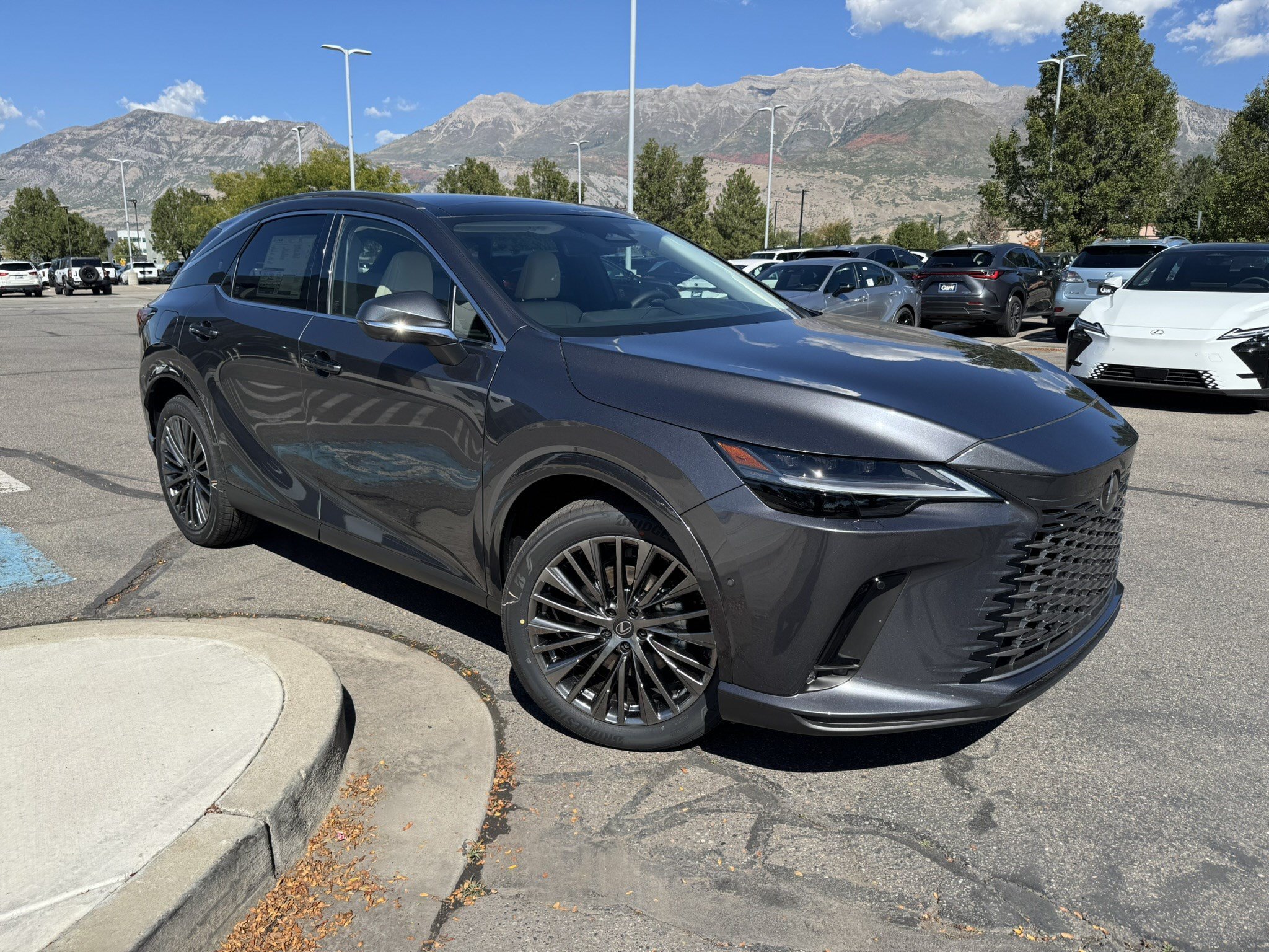 New 2026 Cloudburst Gray Lexus LUXURY AWD image 2