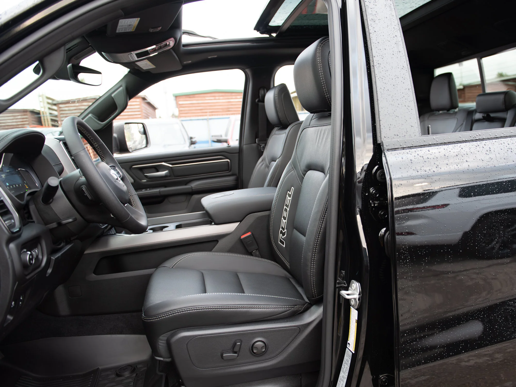 New 2026 Black RAM Rebel* Crew Cab 4x4, Level 2 Equip Group, Passenger Screen, 33 Inch A/T Tires image 25