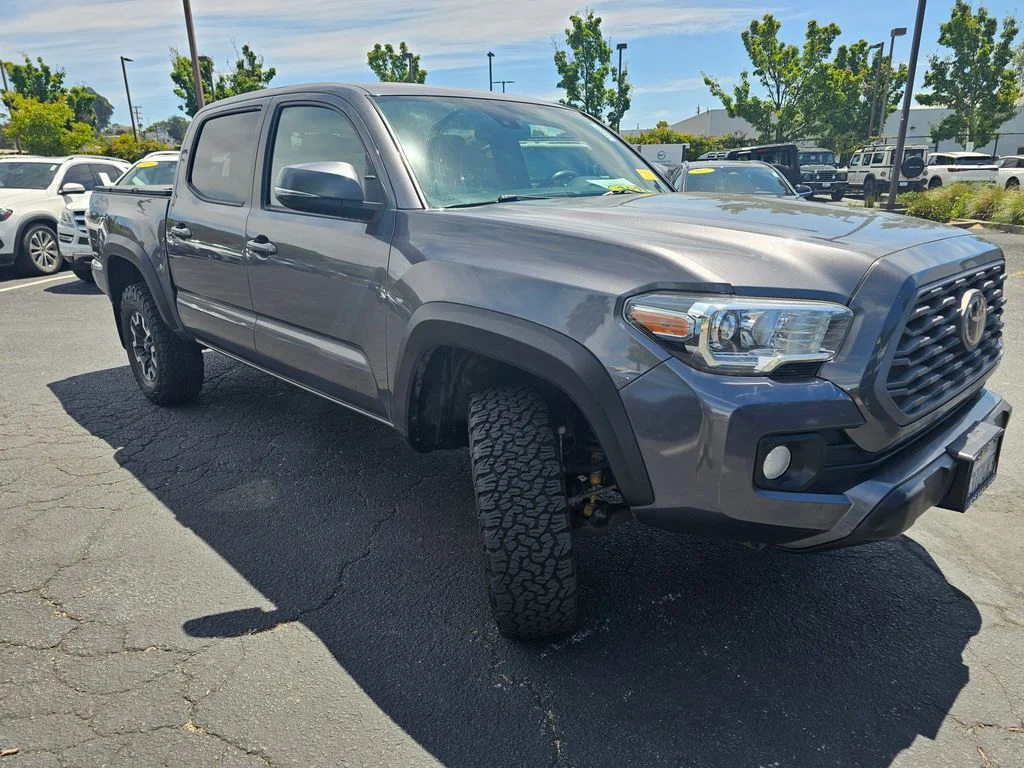 Used 2021 Magnetic Gray Metallic Toyota TRD Off-Road image 4