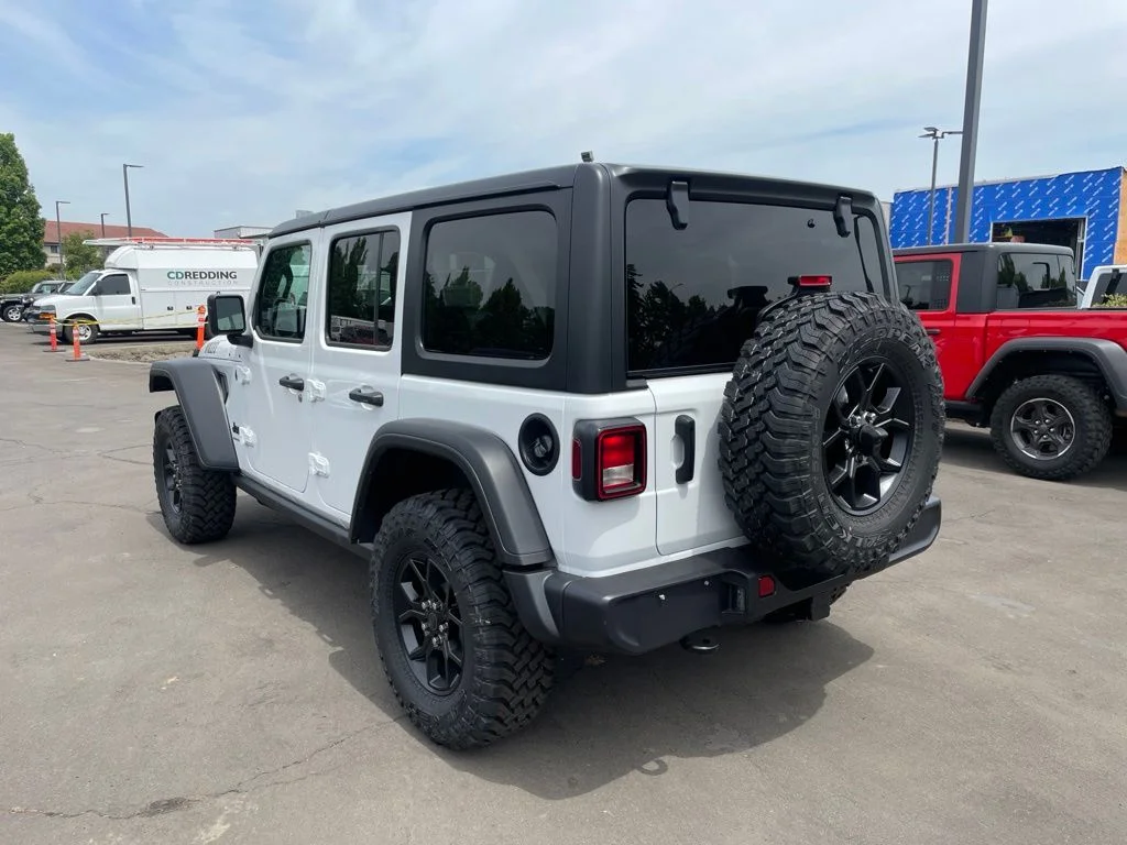 New 2026 Bright White Clear-Coat Exterior Paint Jeep Willys image 2