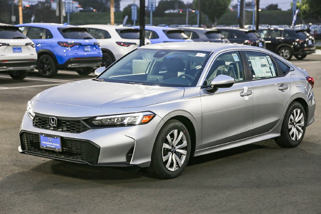 New 2026 Solar Silver Metallic Honda LX image 3