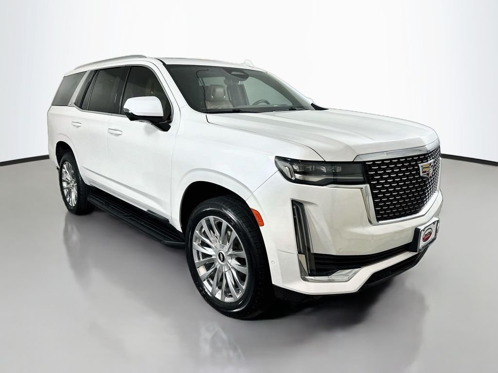 Used 2023 White Cadillac Premium Luxury image 3