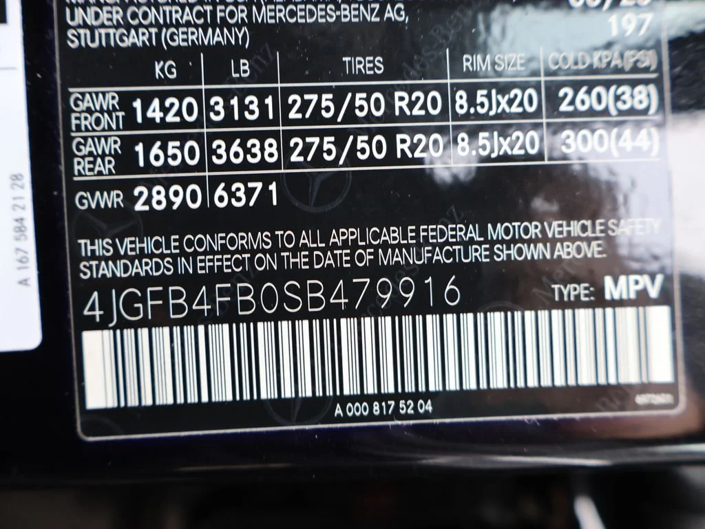Used 2025 Obsidian Black Metallic Mercedes-Benz GLE 350 image 42