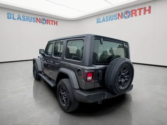 Used 2022 Gray Jeep Unlimited Sport image 7