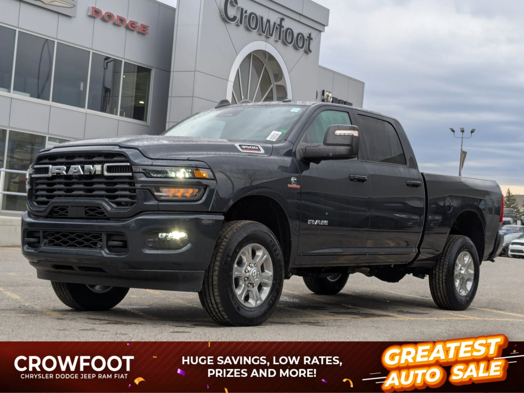 New 2026 Blue RAM Big Horn - - Level 2 Plus Grp - Sport Appearance Pkg - 5th Wheel/Gooseneck Prep - NAV & More! image 1