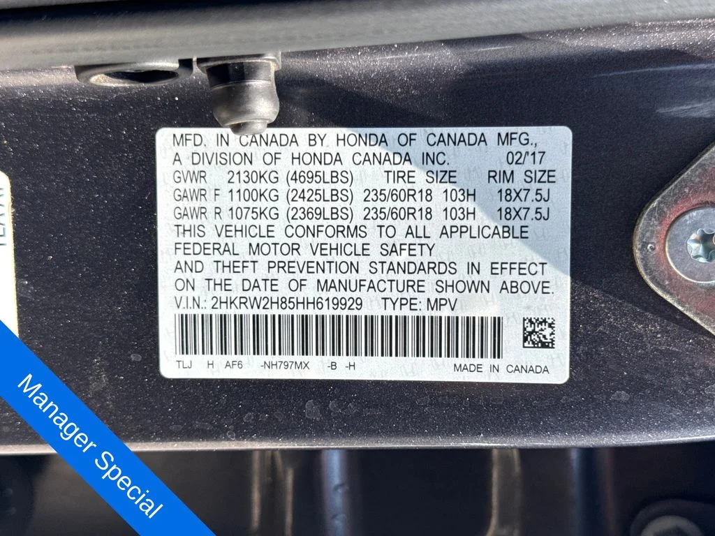 2017 Honda CR-V EX-L - Photo 30
