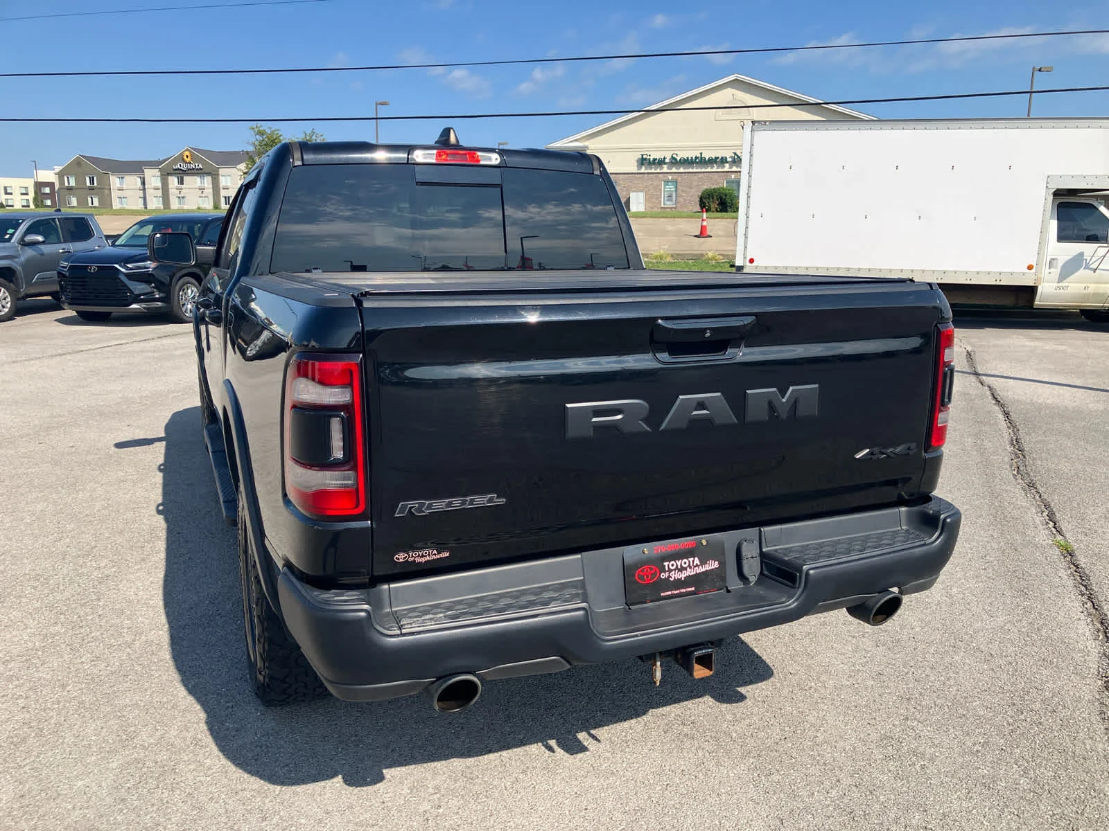 Used 2019 Diamond Black Crystal Pearlcoat Ram Rebel image 6