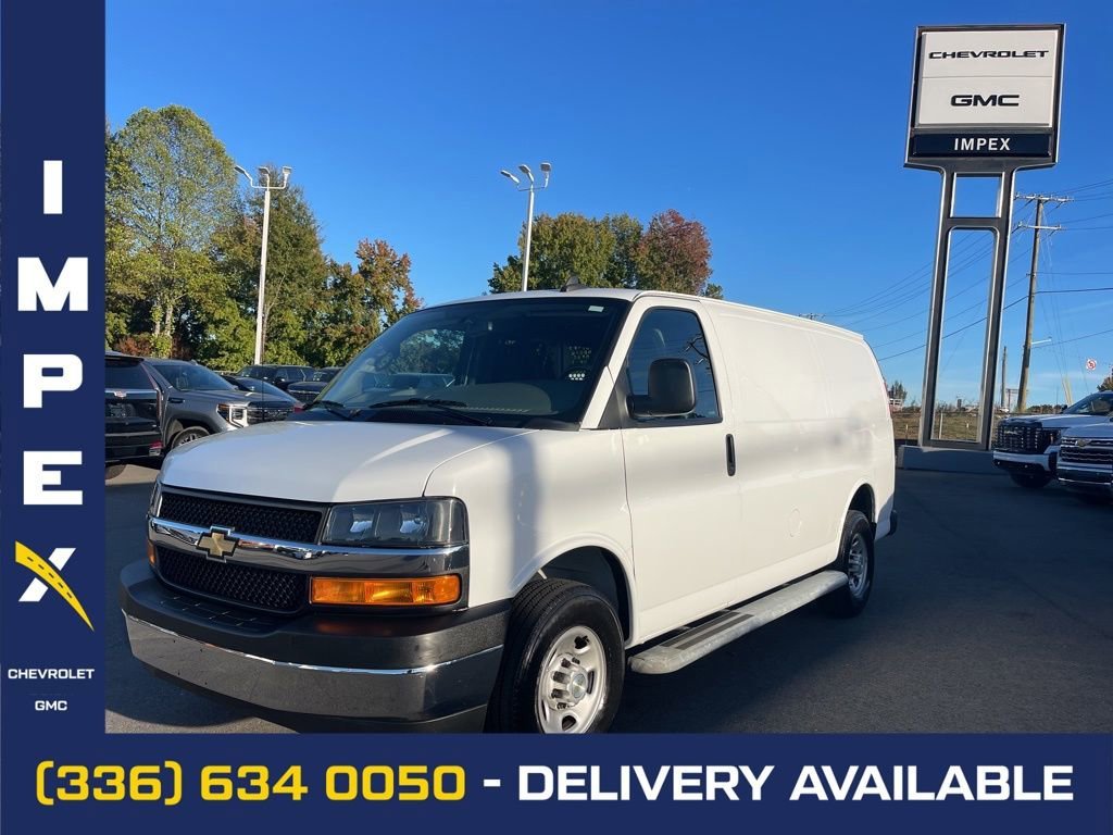 Summit White 2023 Chevrolet Express Cargo 2500 RWD Van Rear-Wheel Drive