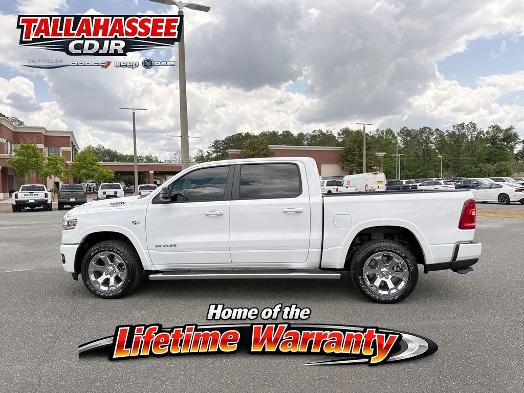 New 2026 Bright White Clear-Coat Exterior Paint RAM Big Horn/Lone Star image 6