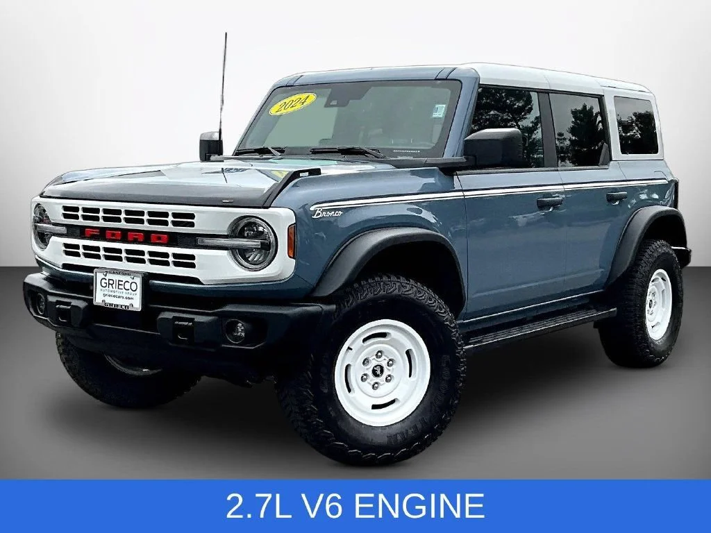Used 2024 Azure Gray Metallic Ford Heritage Edition image 3