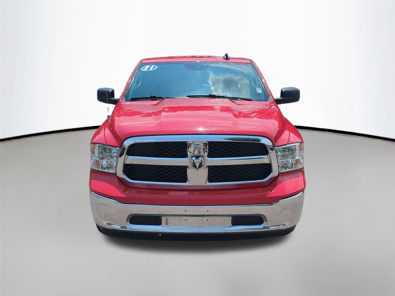 Used 2021 Flame Red Clearcoat Ram Tradesman image 8