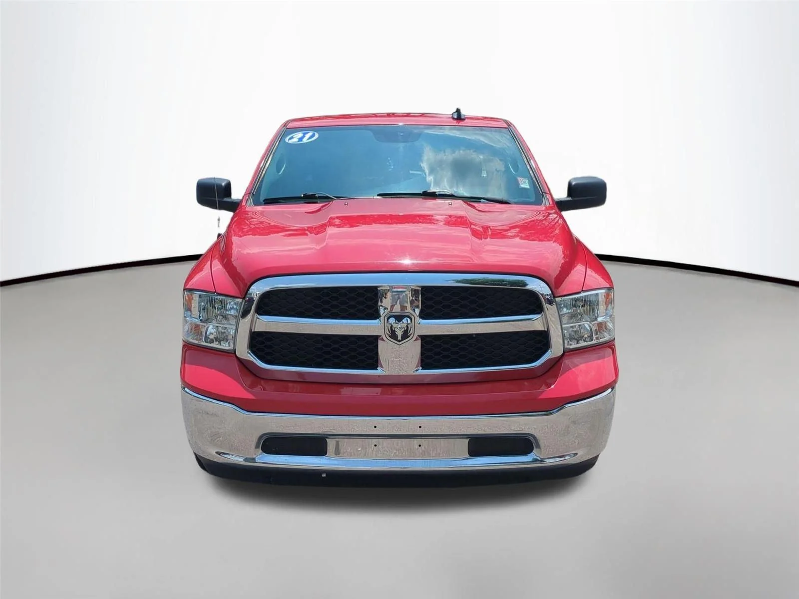 Used 2021 Flame Red Clearcoat Ram Tradesman image 8