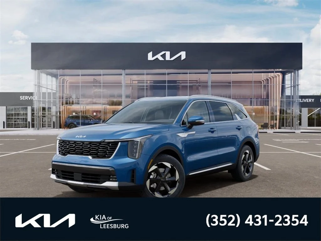 New 2026 Mineral Blue Kia EX image 1