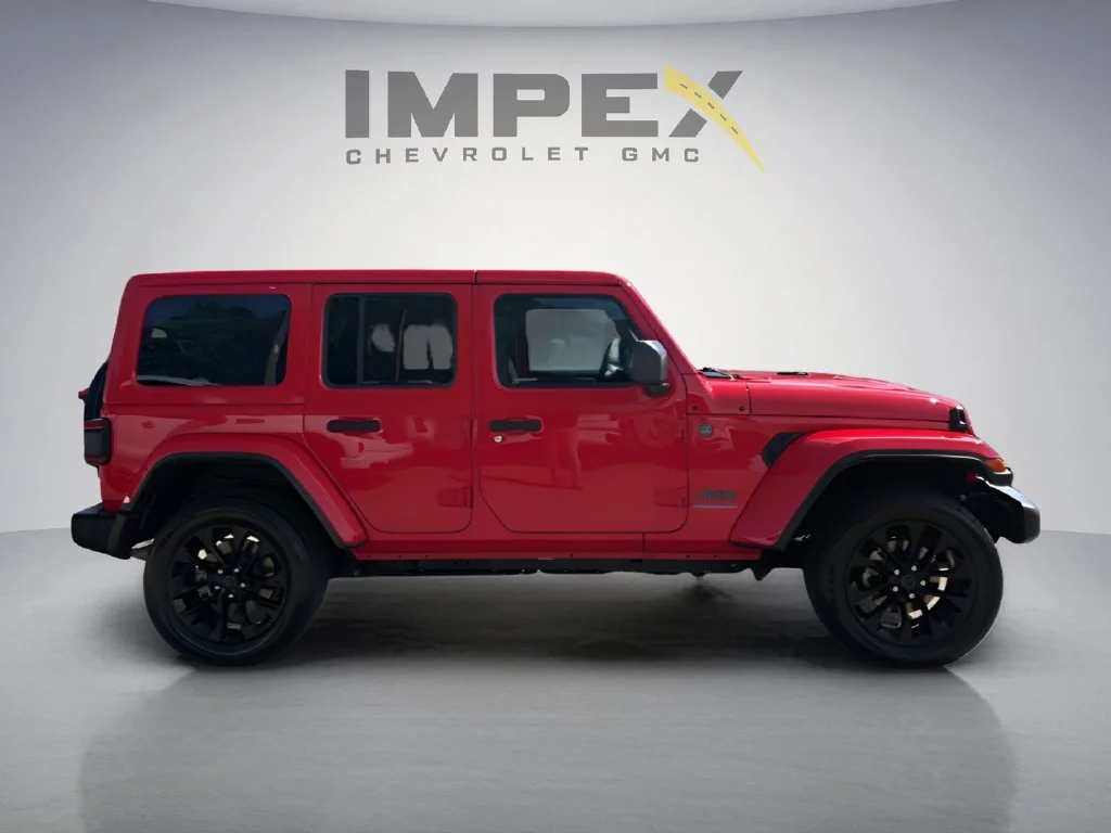 Used 2025 Red Jeep Sahara 4xe image 6