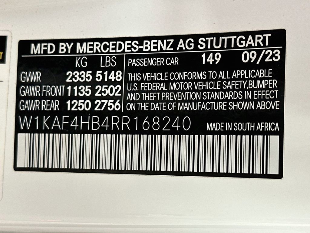 Certified Used 2024 White Mercedes-Benz C 300 image 33