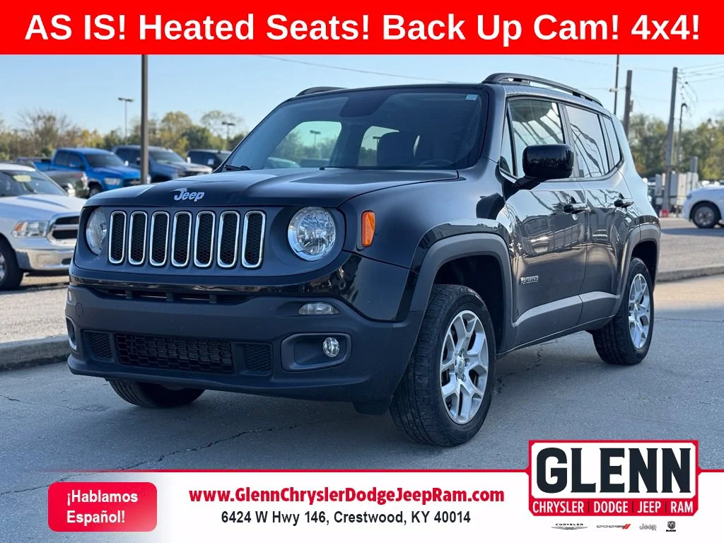 Used 2017 Black Jeep Latitude image 1