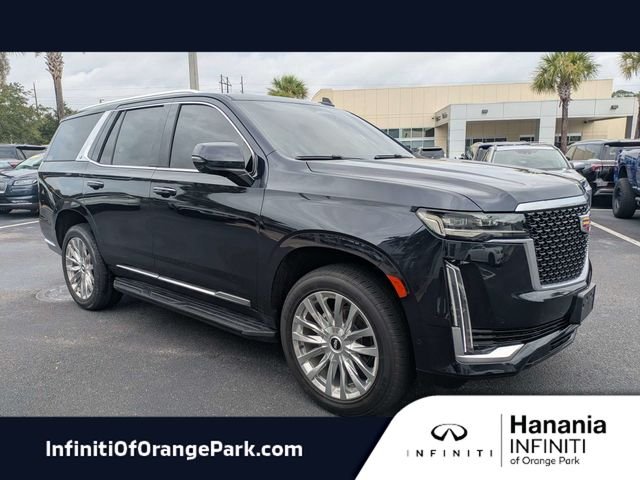 Used 2023 Blue Cadillac Premium Luxury image 1