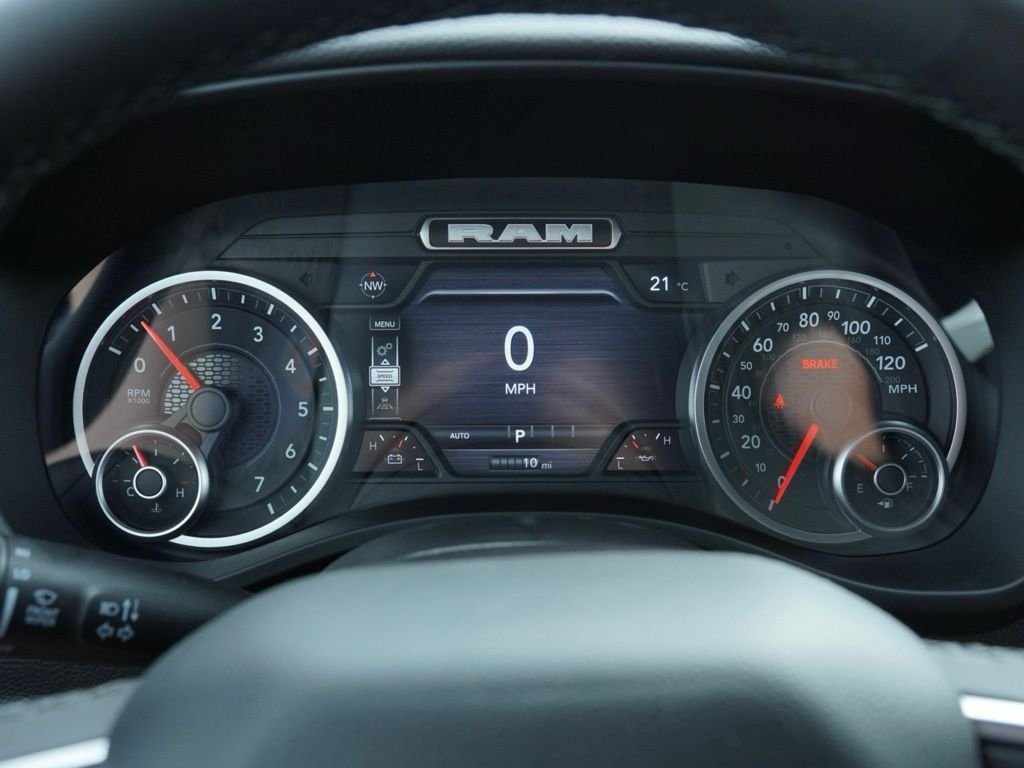 New 2026 Granite Crystal Metallic Clear-Coat Exterior Paint RAM Big Horn Level 2  Night Edition image 14