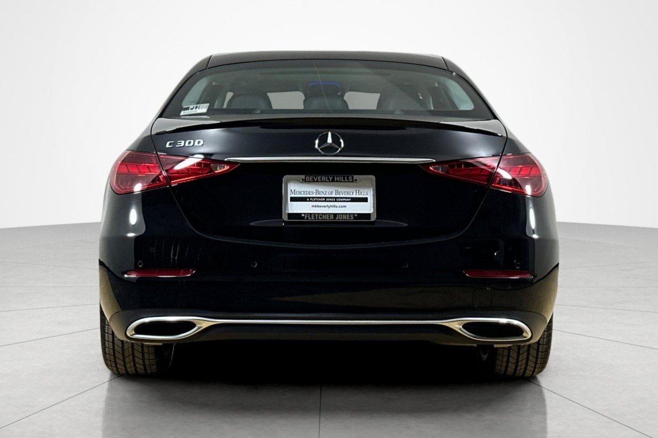 Certified Used 2023 Black Mercedes-Benz C 300 image 4