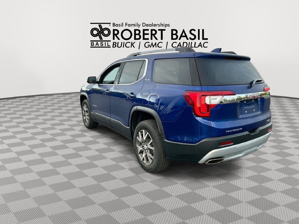 Used 2023 ULTRA BLUE METALLIC GMC SLE image 6