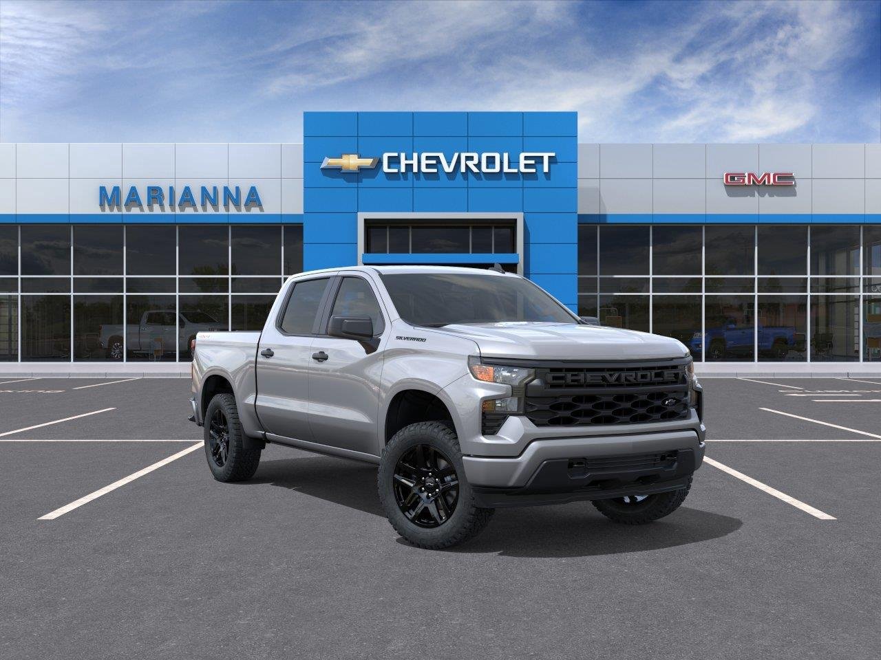New 2026 Sterling Gray Metallic Chevrolet Custom image 1