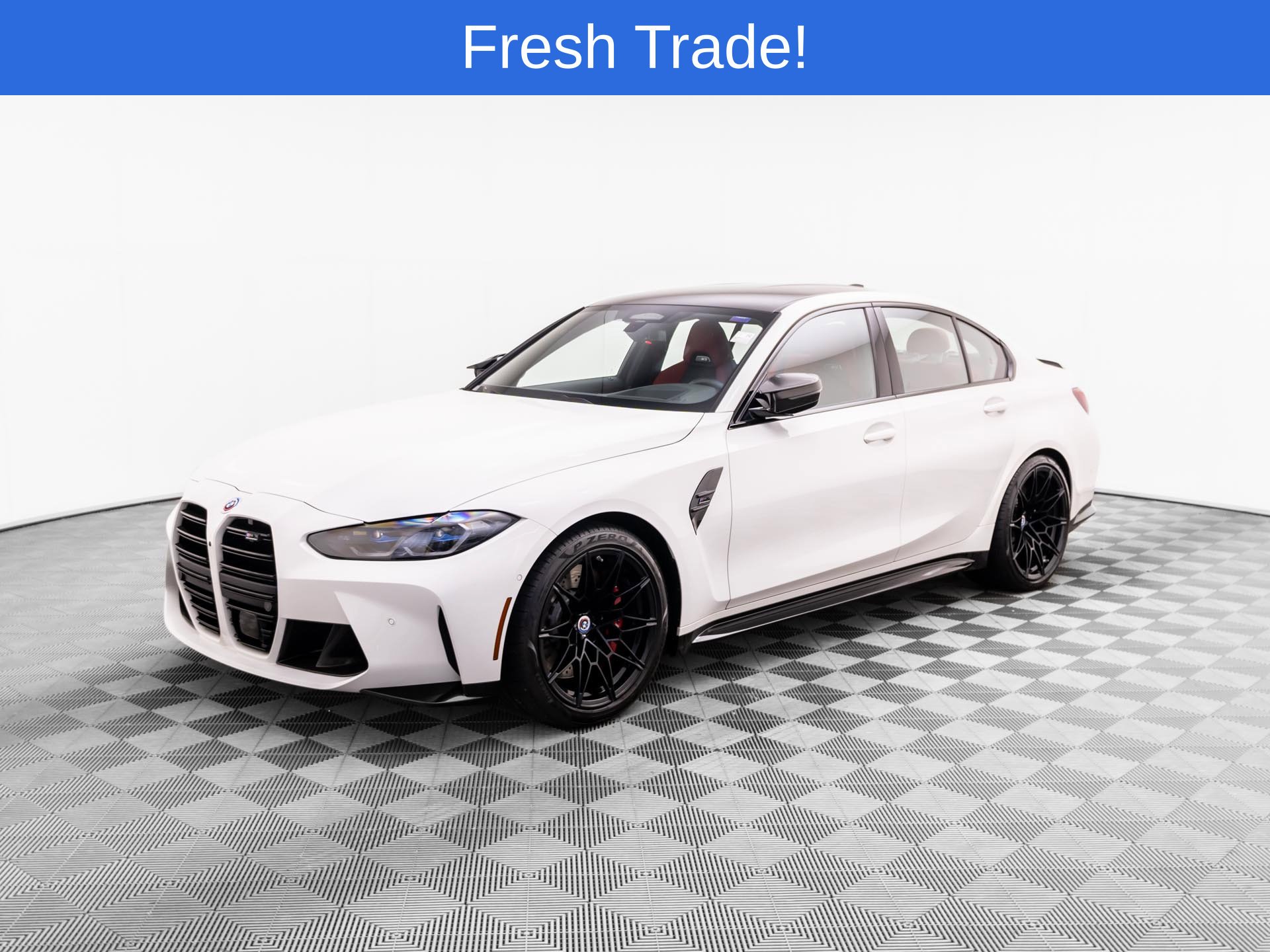 Certified Used 2022 Alpine White BMW Competition image 1
