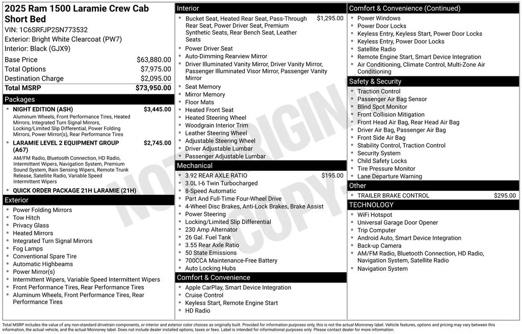 2025 RAM 1500 Laramie - Photo 6