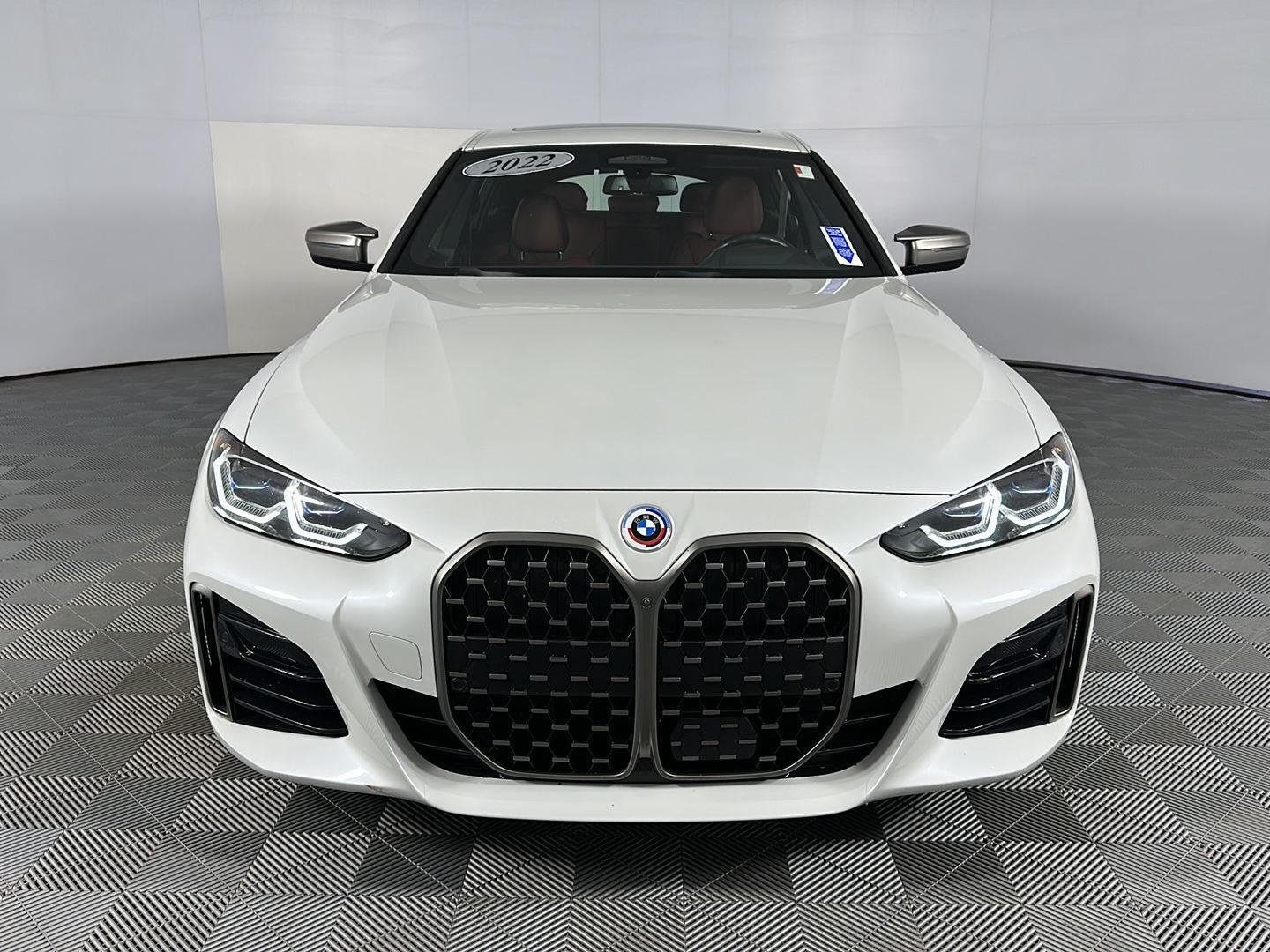 Certified Used 2022 Mineral White Metallic BMW M440i xDrive image 4