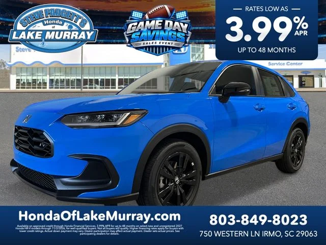 New 2027 Honda HR-V Sport 4D Sport Utility in Irmo #10147 | Steve