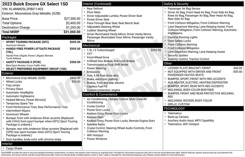 Used 2023 Gray Buick Select image 23