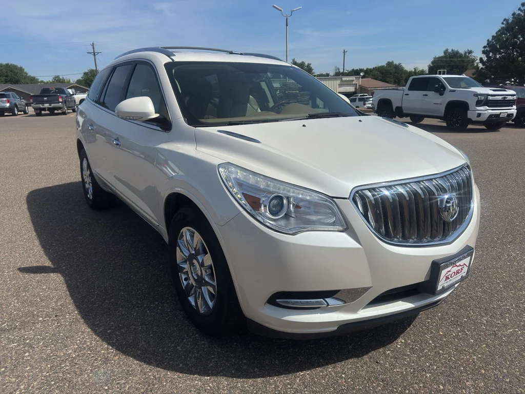 Used 2013 White Buick Leather image 4