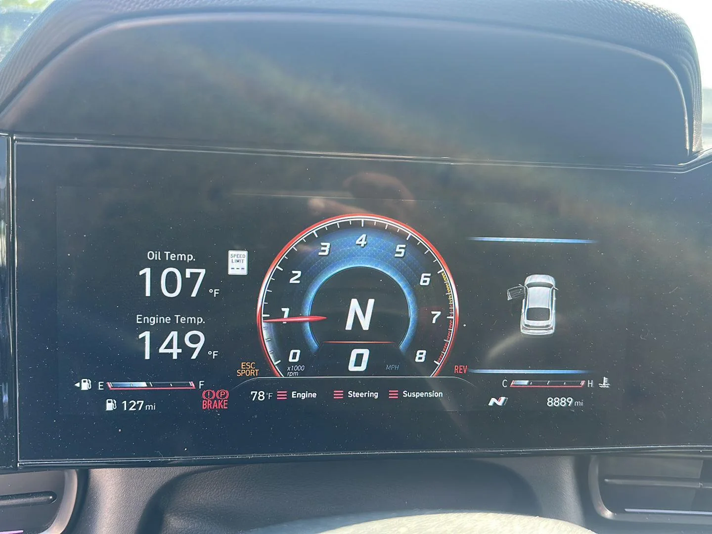Used 2025 Abyss Black Hyundai BASE image 9