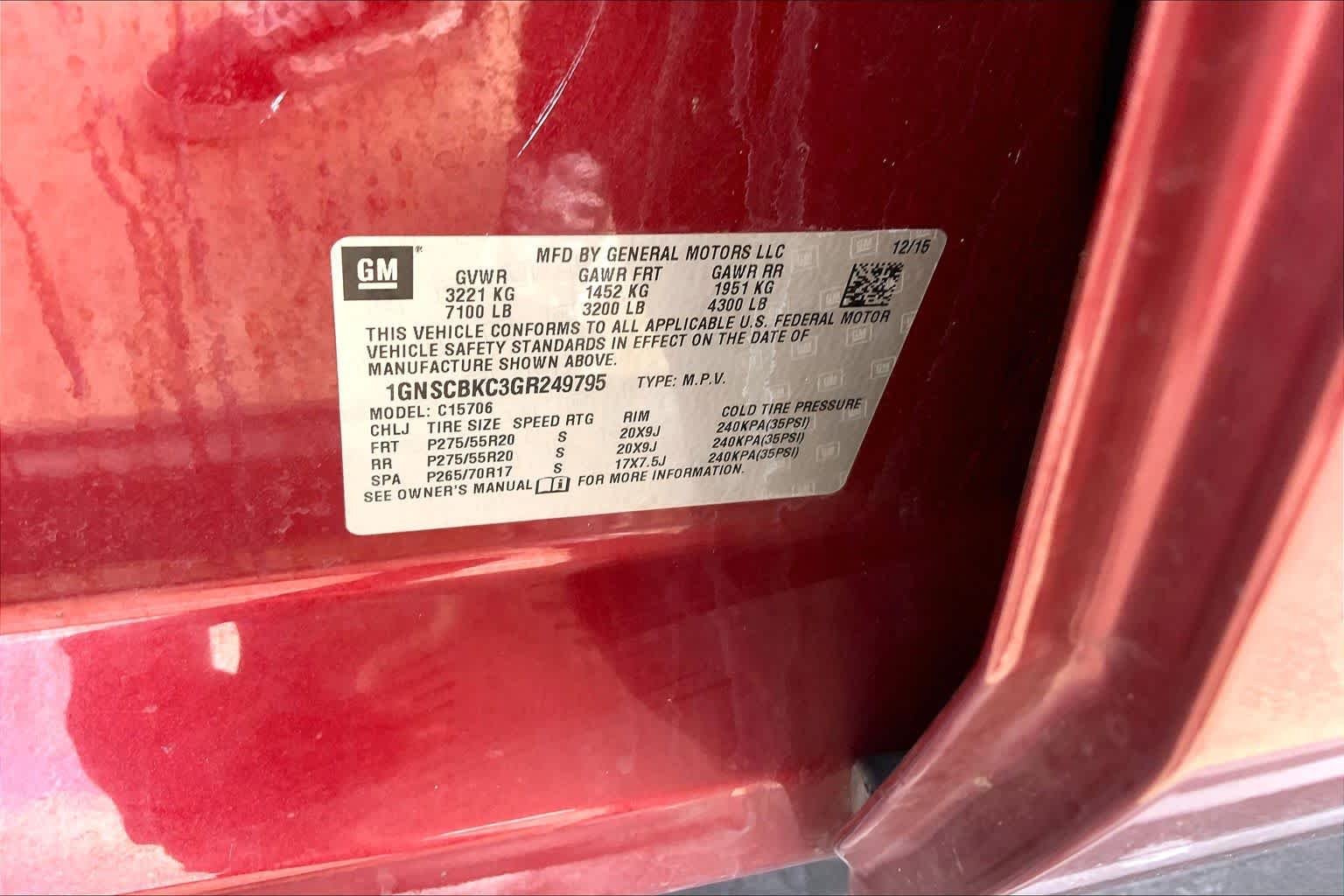 Used 2016 SIREN RED TINTCOAT Chevrolet LT image 36