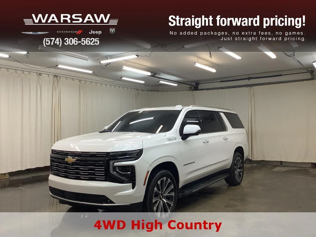 Used 2025 IRIDESCENT PEARL TRICOAT Chevrolet High Country image 1