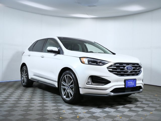 Certified Used 2019 White Ford Titanium image 1
