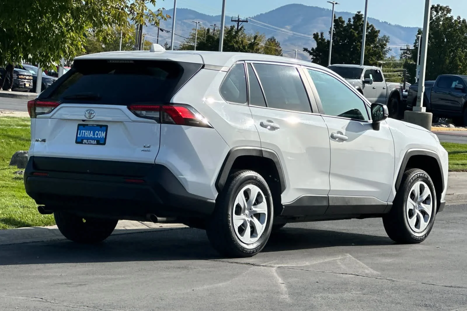 Certified Used 2025 Ice Toyota LE image 2
