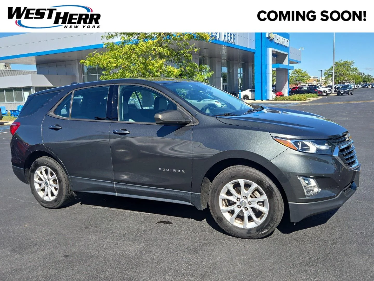 Used 2019 Nightfall Gray Metallic Chevrolet LS image 1