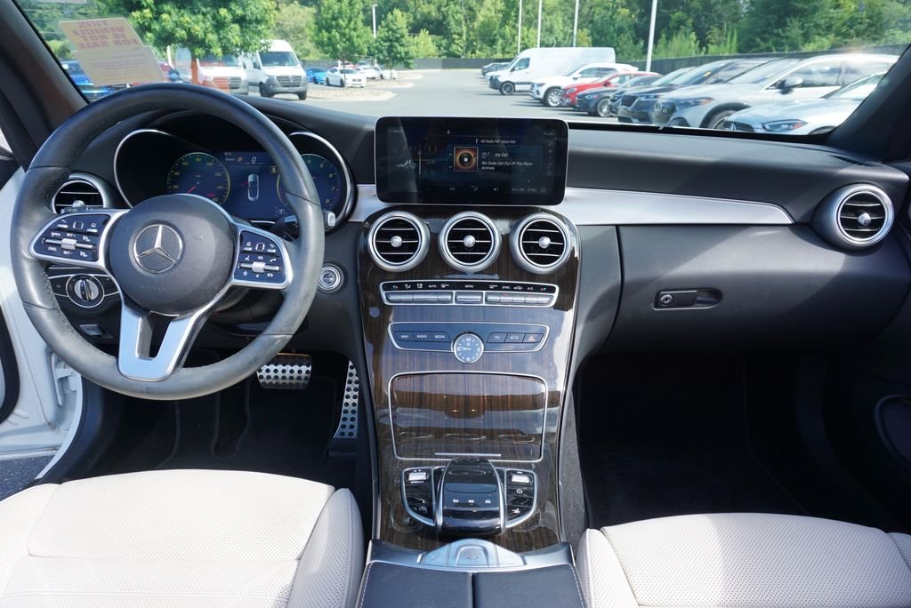 Certified Used 2021 Polar White Mercedes-Benz C 300 image 22
