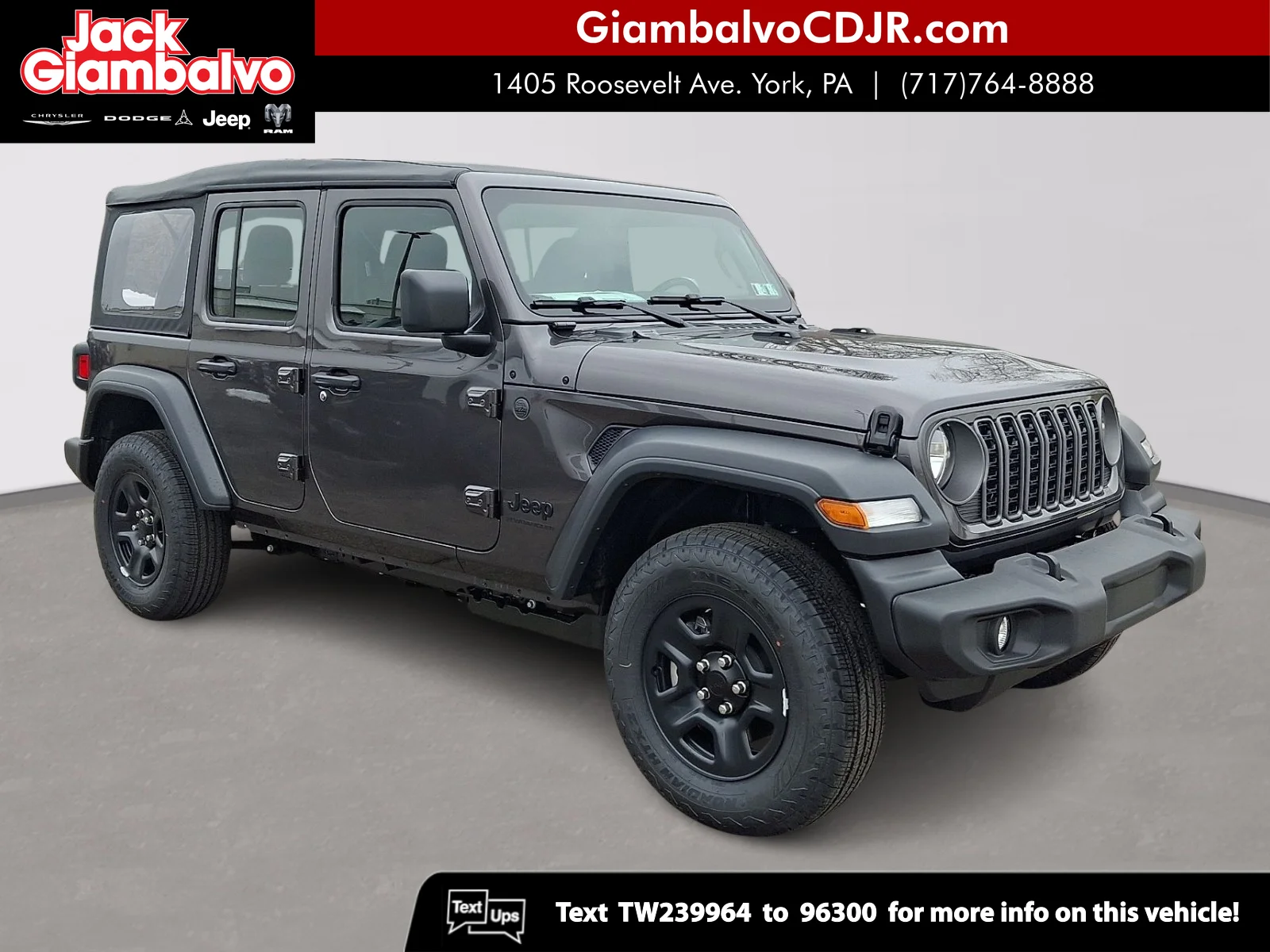 2026 Jeep Wrangler Sport's photo