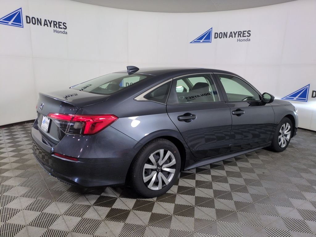 Certified Used 2024 Meteorite Gray Metallic Honda LX image 9