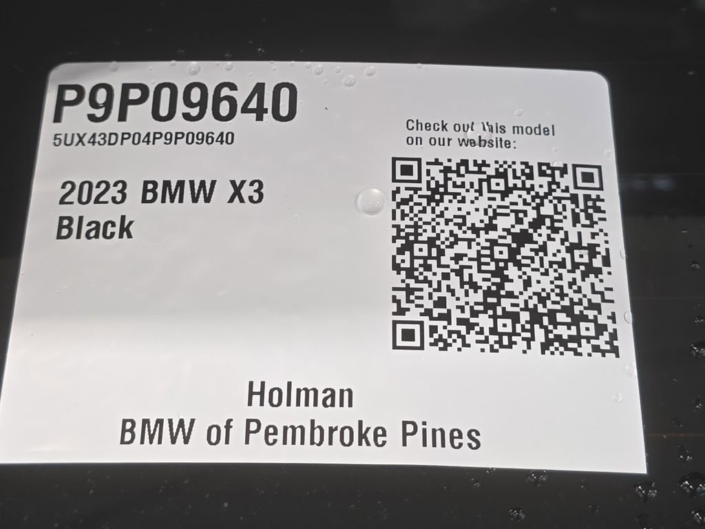 Used 2023 Black Sapphire Metallic BMW sDrive30i image 29