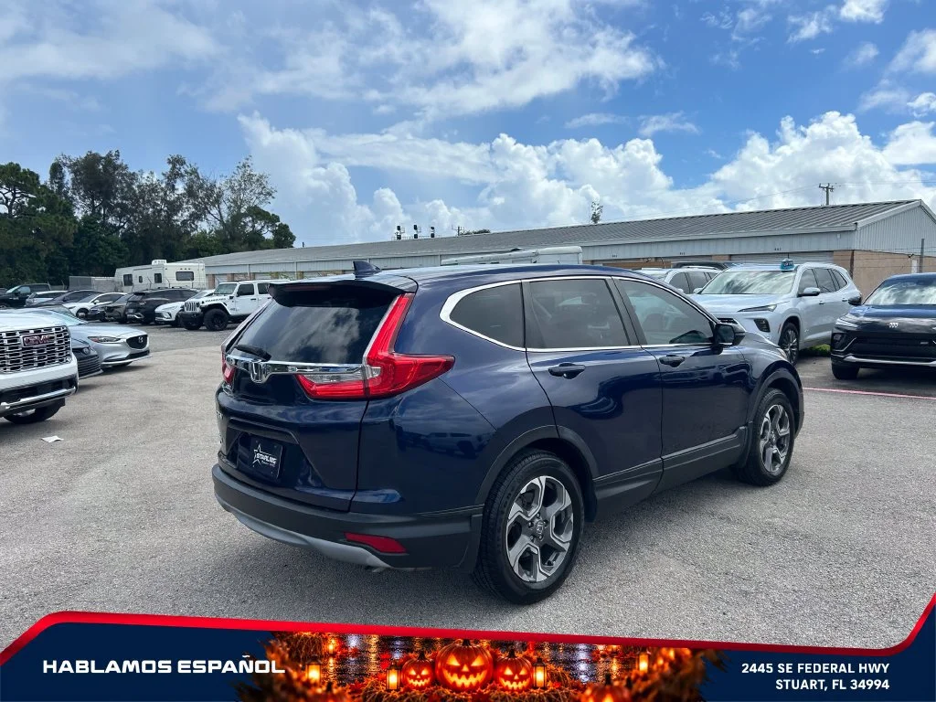 Used 2017 Blue Honda EX image 7
