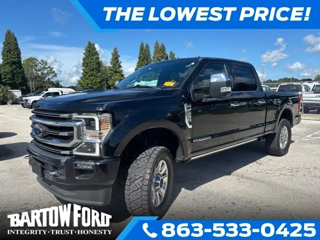 Used 2021 Black Ford Platinum image 1