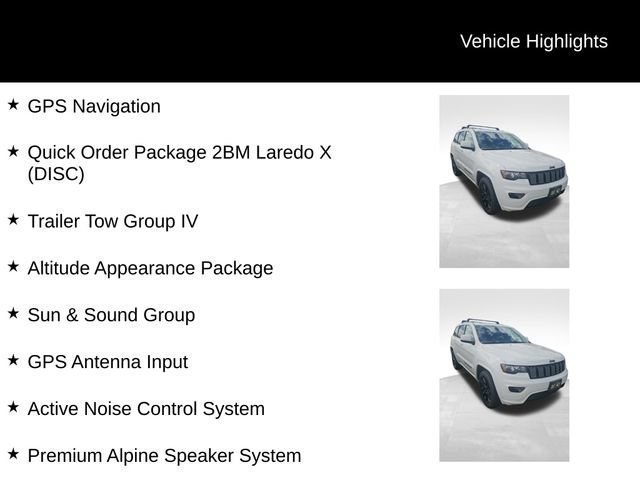 Used 2021 White Jeep Laredo X 4x4 image 8