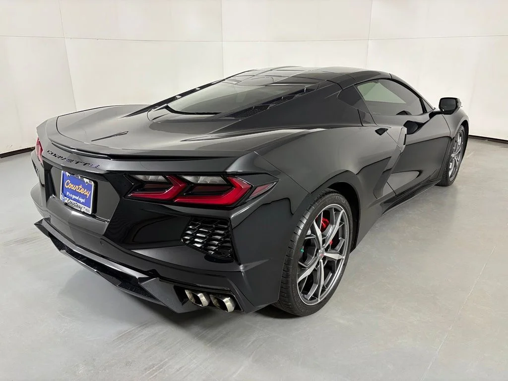 Certified Used 2023 Black Chevrolet Stingray image 10