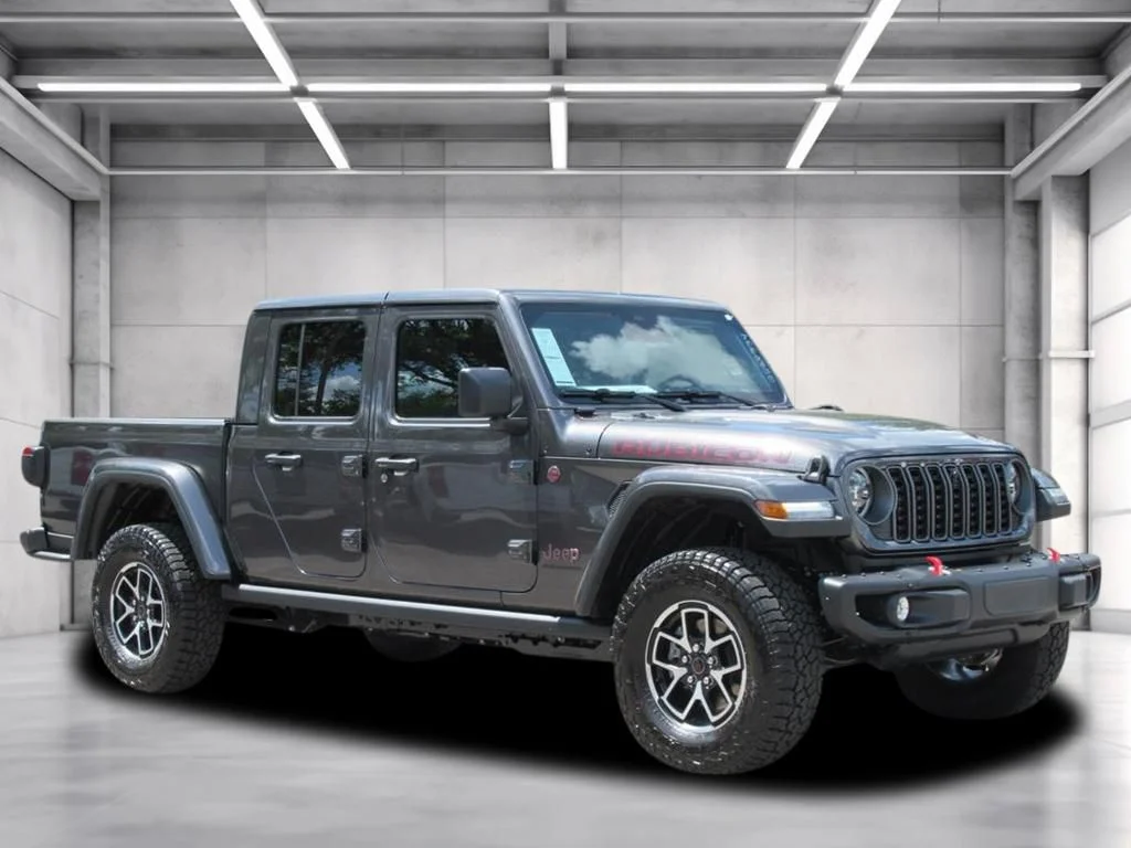 New 2026 Granite Crystal Metallic Clear-Coat Exterior Paint Jeep Rubicon X image 1