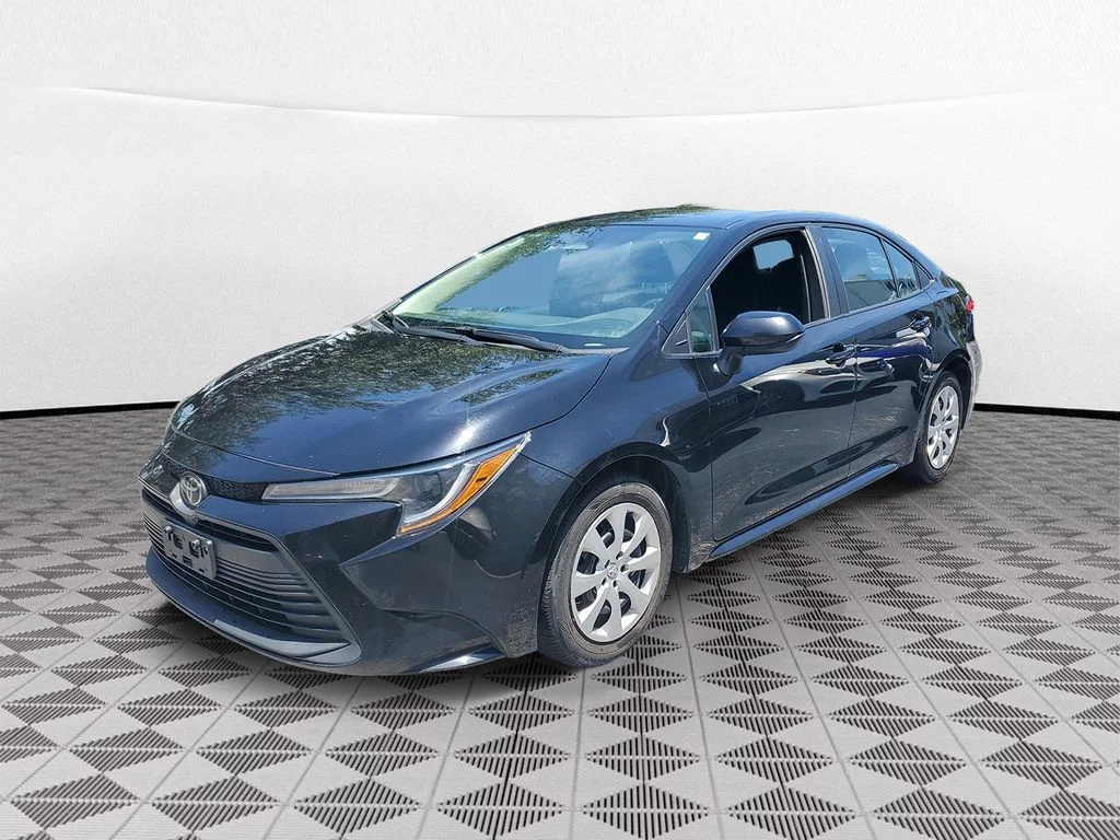 Used 2023 Black Toyota LE image 3